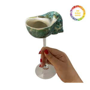 Premium Choice Seashell Glass Elegant Stemware For Luxury Cruise Line Dining And Professional Event Supply - Product Image 3