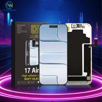 Écran OLED souple et rigide pour iPhone Série 17, compatible avec les modèles 12, 13, 14, 15, 16 Pro Max, avec numériseur tactile 3D et assemblage d'écran LCD