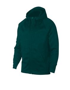 Sweat à capuche zippé brodé à col montant pour homme, personnalisé, en polyester/coton de haute qualité, couleur unie, sur mesure - Product Image 6