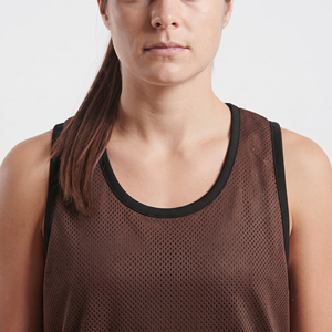 Ropa Deportiva de Alta Calidad, Camisetas de Malla para Entrenamiento para Mujer, Chaleco de Baloncesto de Manga Corta para Mujer, Chaleco de Baloncesto de Malla 100% Poliéster - Product Image 4
