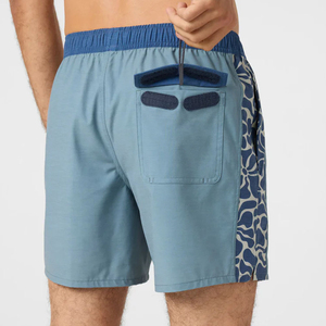 100% Polyester Athletic Running <b>Men</b> Swim <b>Trunks</b> Bathing Mesh Lining Swim Shorts Beach Wear Short Pants with Pockets Wholesale - Product Image 6