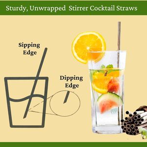 Pajitas de Primera Calidad para Smoothies, Refrescos, Cócteles y Aplicaciones en Bares de Jugos, Café Frío, Limonada y Fiestas - Product Image 3