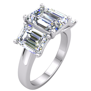 Divya Creations – Diamant de luxe 5 carats de taille brillante, cultivé en laboratoire, en argent 925, certifié IGI, plaqué rhodium, taille personnalisée - Product Image 1