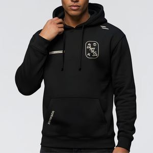 Men's <b>Custom</b> Screen Printing Pullover Hoodie Premium Cotton Fleece Casual Men's Sweatshirt With <b>Custom</b> Logo Supplier OEM - Product Image 1
