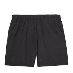 Short de bain pour homme en spandex/coton respirant et écologique, texture froissée, séchage rapide, avec poches, pour la plage et la natation - Product Image 4