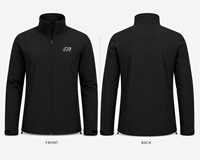 Veste bomber softshell personnalisée pour hommes et femmes |   Veste d'extérieur imperméable coupe-vent en tissu extensible 4 directions doublée de polaire |   OEM