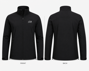 Custom Softshell Bomber <b>Jacket</b> for <b>Men</b> Women | Stand Waterproof Windproof 4-Way Stretch Fleece <b>Lined</b> Outdoor <b>Jacket</b> | OEM - Product Image 2