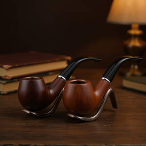 Pipa de Fumar de Madera Hecha a Mano, Ecológica y Duradera, Estilo Vintage, Alta Calidad, Portátil, Fabricante y Proveedor - Product Image 3