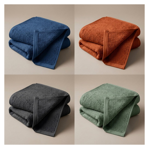 Serviette de bain en coton peigné de luxe, serviette en tissu éponge douce et absorbante de qualité supérieure pour la maison, l'hôtel et le spa - Product Image 4