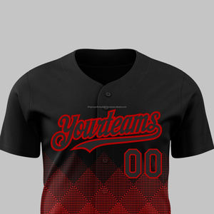 OEM Wholesale Factor Hommes Jeunes Baseball Impression Personnalisée Maillot à Manches Longues Polyester Sportswear Technique de Broderie Grande Taille - Product Image 2