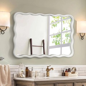 Miroir mural ovale en bois de manguier artisanal |   Vente en gros artisanale |   Moradabad - Product Image 3