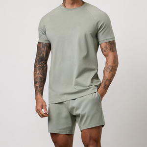 Shorts de plage décontractés pour hommes, couleur unie, imperméables, avec cordon de serrage, respirants, en toile tricotée, taille mi-haute, en stock - Product Image 5