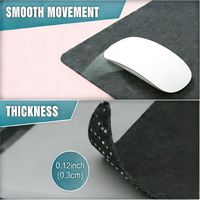 Tapis de bureau en feutre grand format personnalisable avec logo, durable, antidérapant, pour protection de souris et écriture sur bureau – Prix usine
