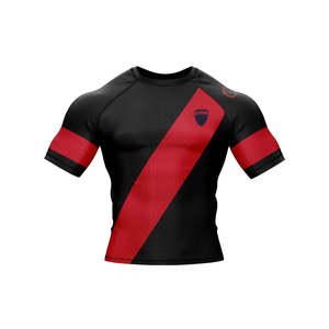 High Quality Custom-Made Shrink-Proof Slim-Fit MMA Rash Guard Suit Men BJJ Fitness Grappling - Product Image 5