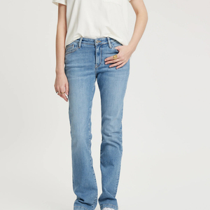 Pantalones Vaqueros de Mezclilla para Mujer de Primera Calidad, Elegantes y Casuales, con Tela Resistente y Diseño Moderno - Product Image 1