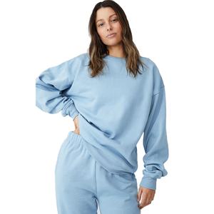 Patrón de diseñador más vendido bordado 100% algodón cuello redondo sudadera suave invierno impreso sudadera lavado ácido personalizado otoño - Product Image 5