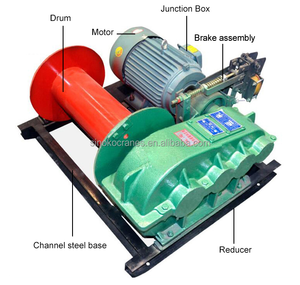 Hydraulic Wire Rope 12000lbs 13500lbs <strong>Electric</strong> <strong>Winch</strong> for Sale Other <strong>Winches</strong> <strong>12v</strong> Machine - Product Image 6