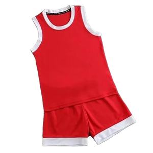 Quality <b>Crafts</b> Co. Customizable Orange Kids Basketball Jersey <b>Sets</b> Sport Kit Breathable Shirts Shorts Suit Boys <b>Girls</b> Model - Product Image 5