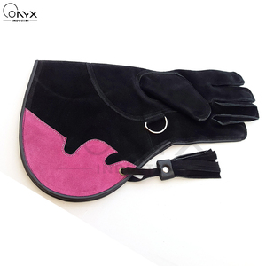 Guantes de Cuero Genuino Resistentes al Agua y Transpirables, Resistentes a los Arañazos, para Protección de Mascotas, para Aves de Presa, Gran Oferta 2026 - Product Image 3