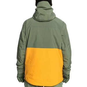 Veste de ski unie pour homme, style urbain, couleur unique, tenue tendance, qualité supérieure, pour snowboard, ski et pluie - Product Image 4