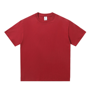 T-shirt Homme Design Design 100% Coton à Manches Courtes Col Rond Coupe Droite Décontracté en Maille Jersey Teint Uni Style Streetwear - Product Image 2