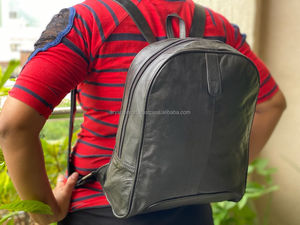 Sac à dos fait main en cuir véritable, Vintage, nouvelle collection - Product Image 2