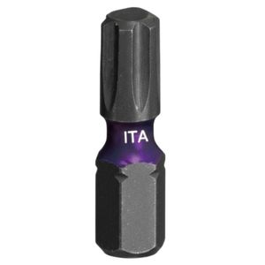 1/4" 25mmL Impact Tamper-<b>torx</b> <b>Bits</b> with Color-sleeve OEM DIY Grade S2 Steel - Product Image 1