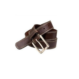 Cinturón Formal de Cuero Genuino con Hebilla Rectangular en Colores Negro y Marrón, Material Duradero de Piel de Vaca - Product Image 3