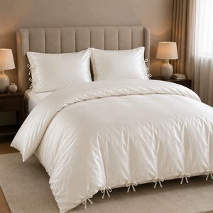 Attache de couette en bambou écologique 300 TC, durable et réutilisable, pour hôtels, chambres d'hôtes et usage domestique, en vente - Product Image 1