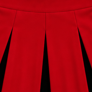 Jupe plissée rouge de cheerleading pour femmes et filles, idéale pour les équipes sportives, les spectacles de danse, les entraînements, les compétitions et les tenues de sport scolaires - Product Image 3