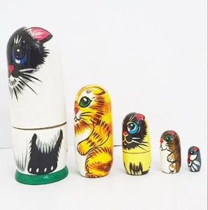 Handmade Eco-Friendly <b>Bamboo</b> Crafts Animal Nesting Dolls 6 Inch Home Decoration Art Collectible theperfectbazaar - Product Image 2