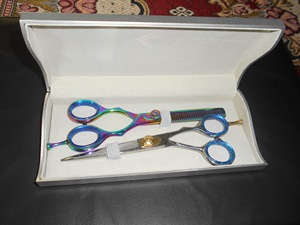 Ciseaux de barbier professionnels pour gauchers, qualité supérieure, ciseaux de coiffure, ciseaux de coupe de cheveux pour salon de coiffure - Product Image 6