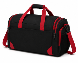 Sac de voyage personnalisé avec compartiment à chaussures |   Sac de sport imperméable pour la gym et les week-ends, sac de voyage pour une nuit, fabricant OEM - Product Image 2