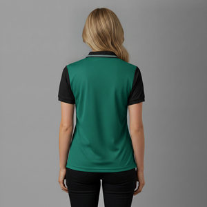 Camiseta Casual Personalizada de Color Sólido para Mujer, Tejido de Punto, Opciones de Bordado, Logotipo Serigrafiado, Estilo Hip Hop Urbano - Product Image 4