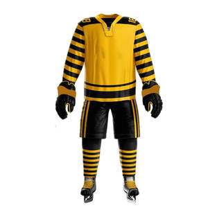 Conjuntos de Camisetas de Hockey sobre Hielo Transpirables de Alta Calidad Hechas a Medida, Venta Caliente OEM - Product Image 1