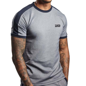 Men's Summer Casual Streetwear Clothing Set Custom Logo Embossed Oversized <b>Tshirt</b> Knitted Soft <b>Plain</b> Shorts 2-Piece Eco-Friendly - Product Image 4