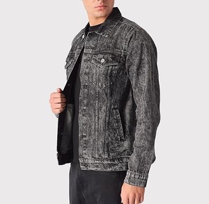 Hot selling breathable <b>Men</b> <b>Denim</b> <b>Jacket</b> customized logocolor premium quality <b>denim</b> <b>jacket</b> for <b>men</b> with in reasonable price - Product Image 1