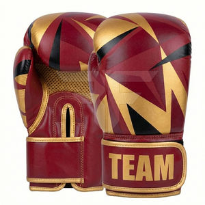 ถุงมือชกมวยขายดี ออกแบบตามสั่ง ผลิตตามแบบ OEM ถุงมือชกมวยสำหรับการแข่งขัน ถุงมือชกมวยแบบผูกเชือกสั่งทำพิเศษ - Product Image 4