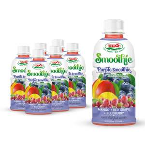 ODM OEM Instant Fruit Juice Yellow <b>Smoothie</b> 320ml <b>Bottle</b> Beverage Drink Bulk Wholesale Vietnam Manufacturer Private Label HALAL - Product Image 5