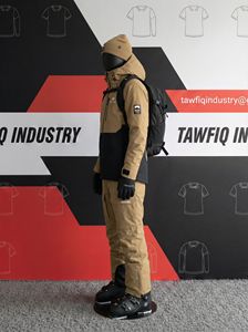 Combinaison de ski pour homme, hiver, chaude, imperméable, respirante - Veste et pantalon à fermeture éclair Tex, ensemble de vêtements de sport pour le ski - Product Image 3