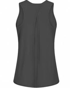 Camiseta sin mangas Lulu con abertura trasera, tejida a mano, de color liso, suave, de alta elasticidad, con tacto de segunda piel, de secado rápido, versátil. - Product Image 6