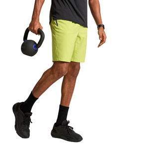 New Lime Solid Eco-Friendly Gym Shorts Quick Dry Anti-UV Running Training Workout Breathable Fitness Sportswear Lightweight - Product Image 2