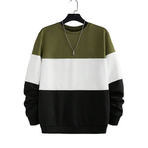 Sudadera Deportiva Extra Grande de Invierno con Diseño de Panel, Unisex, de Poliéster/Algodón, con Logotipo Personalizado Serigrafiado, Sudadera Gruesa - Product Image 1