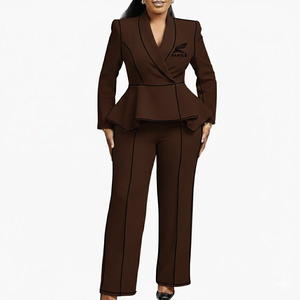 Most Popular Women Blazer Solid Color Long Sleeve Single Button Office Blazers Ladies Women <b>Suit</b> Business Women's <b>Jackets</b> - Product Image 2