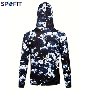 เสื้อฮู้ดดี้แบบซับลิเมชั่น ผ้าฝ้าย 100% ผ้าฟลีซสำหรับฤดูหนาว เสื้อคลุมแบบสวมหัว เป็นมิตรกับสิ่งแวดล้อม ระบายอากาศได้ดี มีกระเป๋า  แบบเรียบสีพื้น  ลำลอง - Product Image 3