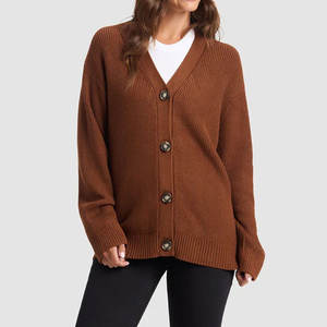 Cárdigan para mujer, prendas de punto suaves y cómodas, diseñadas para uso diario informal, estilo de oficina y moda de temporada - Product Image 1