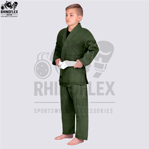 Wholesale Custom Kids Brazilian Jiu Jitsu Judo Bjj Pants Kimono Custom Embroidery & Logo Martial Arts Wear For Kids Lightweight - Product Image 4