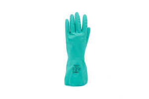 OFERTA DE LOTE DE EXCESO DE STOCK NF1813 Guantes de Seguridad Certificados EN Sin Látex Resistentes a Químicos Nitrilo Grueso Forro de Felpa Diamante Excelente - Product Image 3