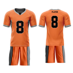 Ensemble de vêtements de sport pour flag football professionnel, prêt pour le jeu, en jersey polyester respirant et shorts de performance - Product Image 6