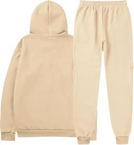 Sudadera con capucha personalizada de alta calidad, chándal para hombre, ropa informal para correr, chándales con capucha, jersey de 2 piezas, gimnasio, trotar - Product Image 2